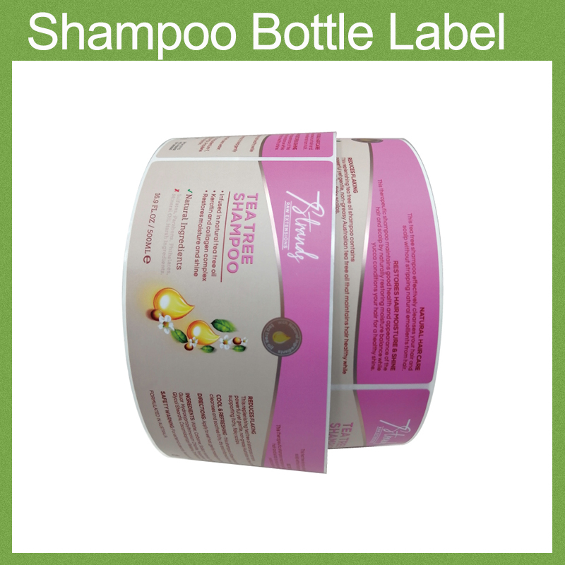 Shampoo Bottle Label