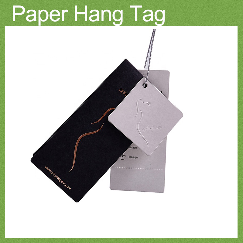 Paper hang tag