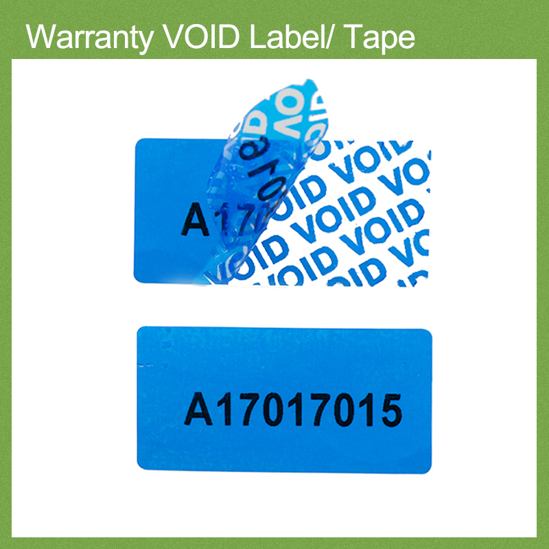 Warranty VOID Label/Tape