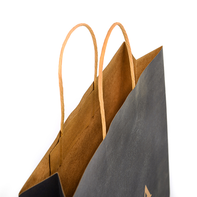 Custom shopping paper bag packaging custom kraft paper bags with your own logo
